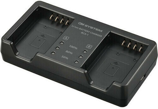 Olympus Double Battery Charger SBCX-1 Kit BLX-1 + BCX-1