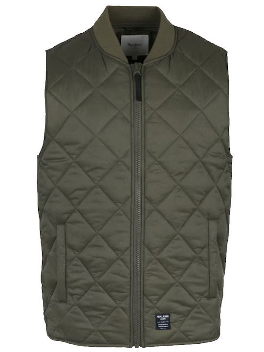 Без Ръкав Яке Military Green