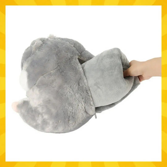 Kruzzel Pernă Decorativă Rotundă Pentru Copii Gri Φ105cm