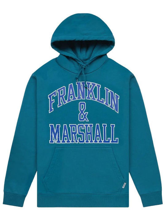 Sweatshirt with Hood Blue