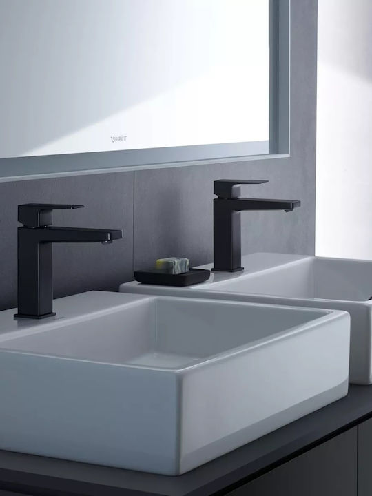 Duravit Αναμεικτική Μπαταρία Νιπτήρα Μαύρη