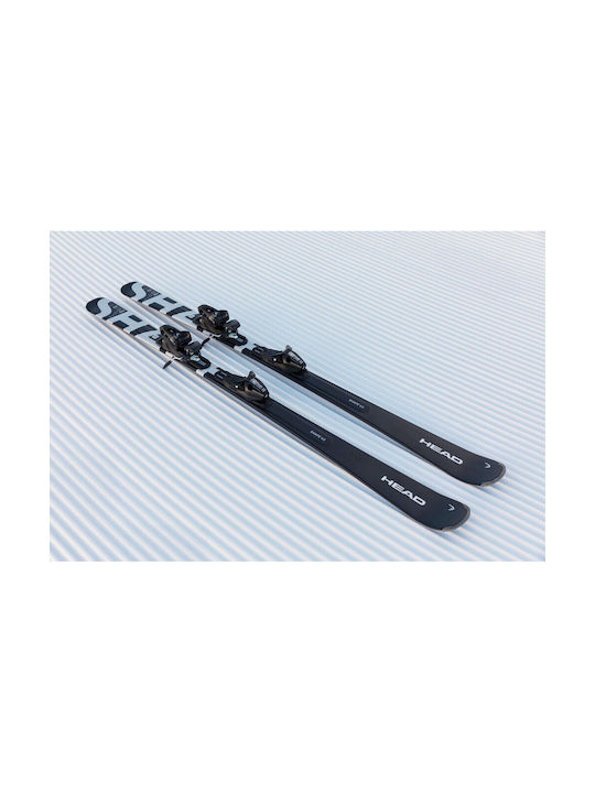 Head Shape V2 + Ski Schuhe in Schwarz Farbe mit Bindungen