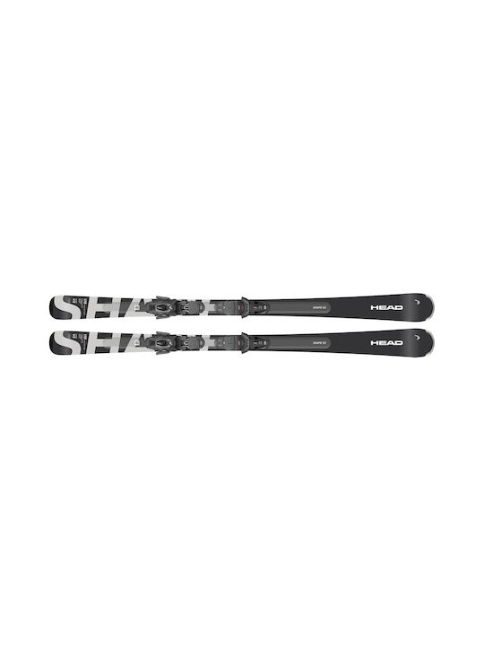Head Shape V2 + Ski Schuhe in Schwarz Farbe mit Bindungen