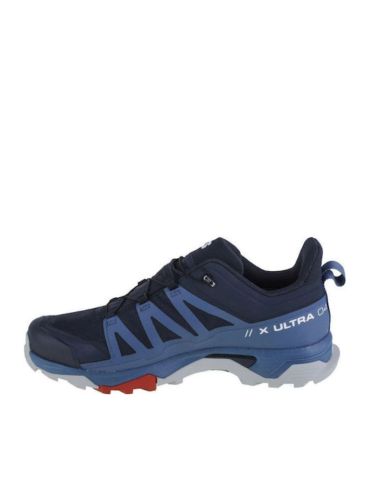 Salomon X Ultra 4 Gtx Ανδρικά Ορειβατικά Παπούτσια Αδιάβροχα με Μεμβράνη Gore-Tex Γκρι