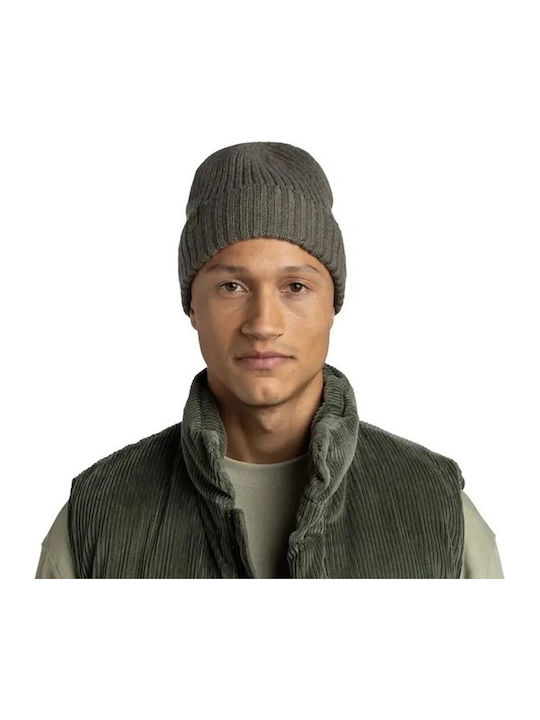 Hat Norval Beanie Unisex Beanie Knitted in Green color
