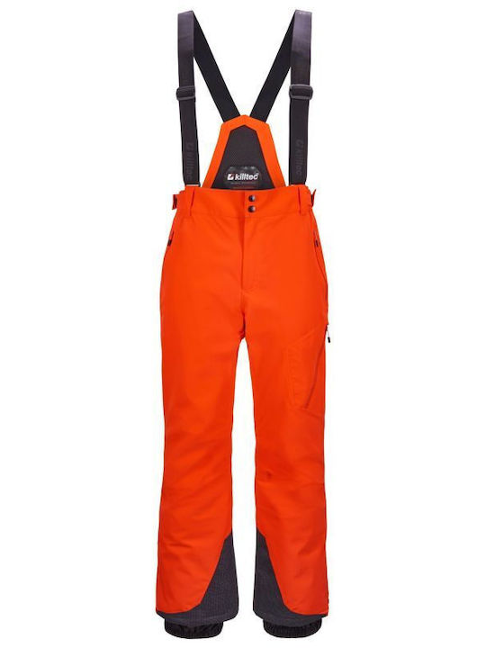 Killtec 36106/645 Ανδρικό Παντελόνι Σκι & Snowboard Πορτοκαλί