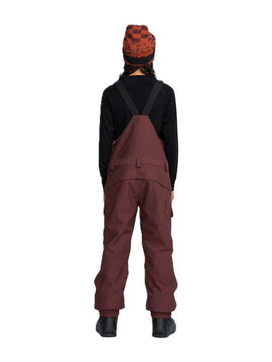 Volcom Creston 3d Stretch H1252601-OXB Γυναικείο Παντελόνι Σκι & Snowboard Καφέ