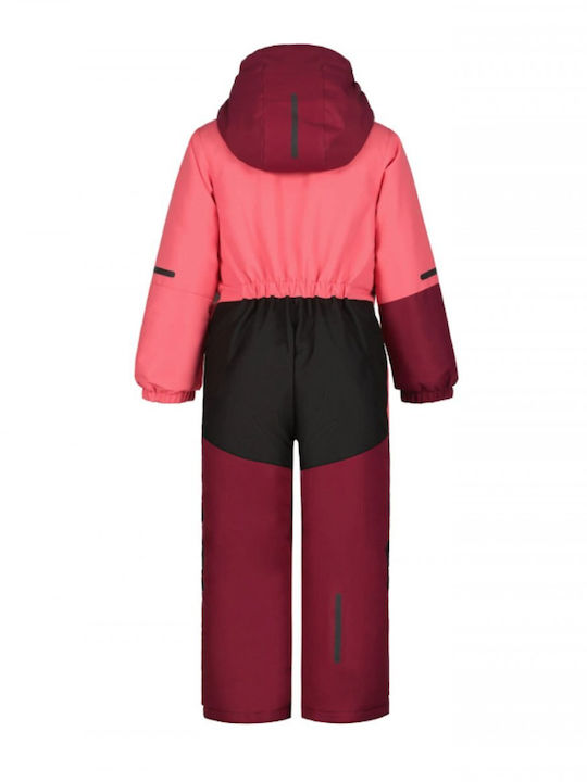 Icepeak 852150581-625 Kids Full Body Suit for Ski & Snowboard Pink