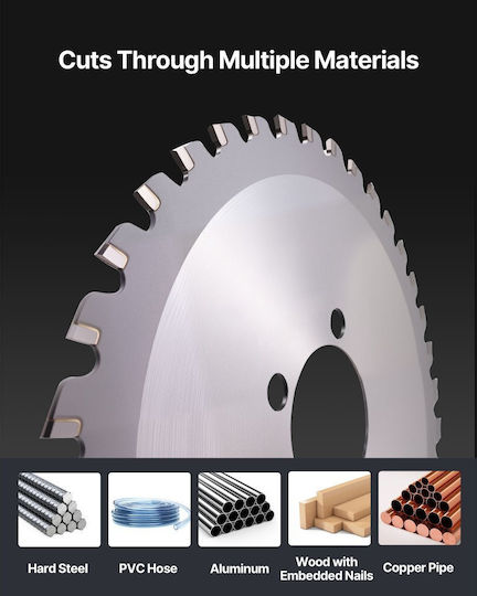 Vevor Cutting Disc Construction Materials Hole Diameter 140mm with 36 Teeth 1pcs