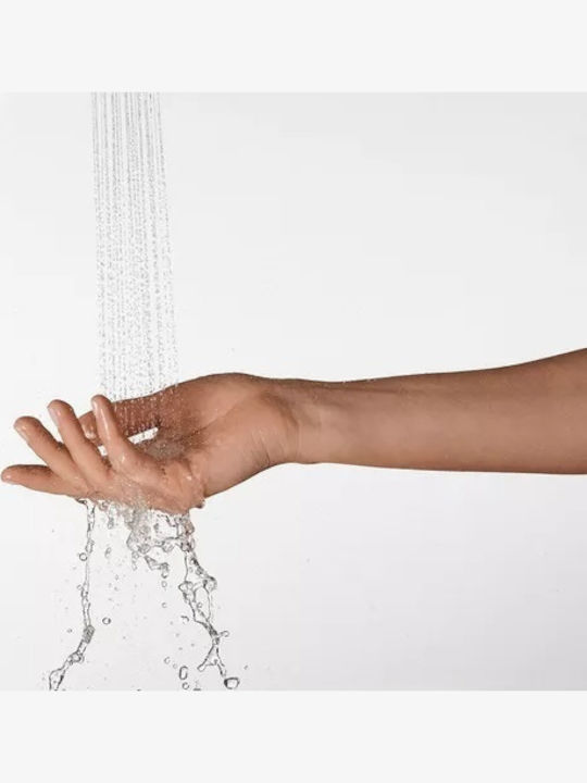Duravit Στήλη Ντουζ χωρίς Μπαταρία Ασημί