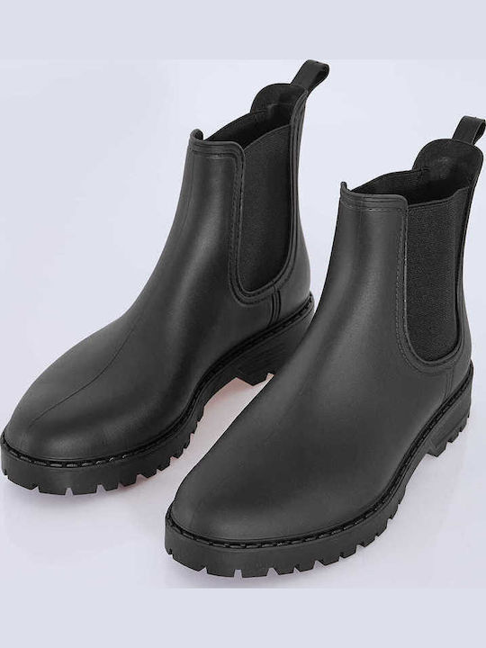 Celestino Дамски Галош Ботуш Едноцветен Черен