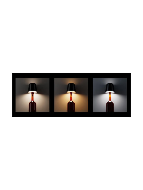 Powertech Decorative Lamp Bottle Black 50pcs