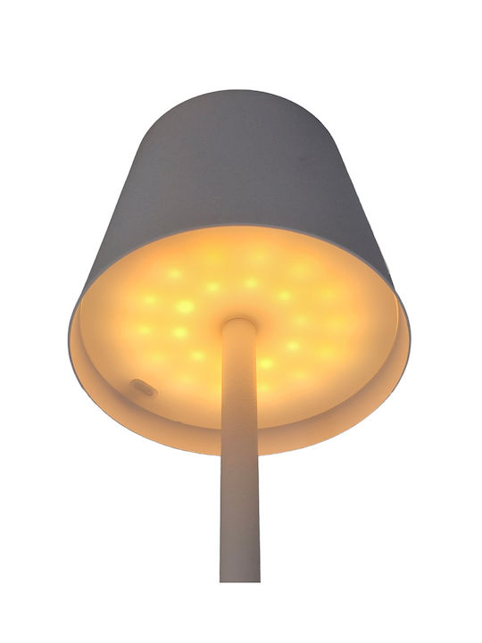 Powertech Decorative LED Lamp Warm White 3000K 10.5x10.5x37cm