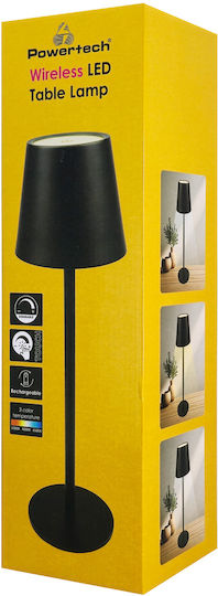 Powertech Διακοσμητικό Φωτιστικό LED Θερμό Λευκό 3000K 10.5x10.5x37εκ.