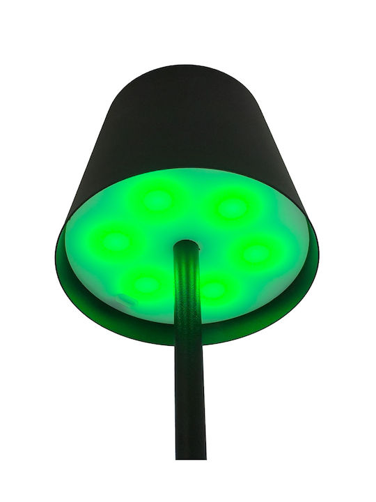 Powertech Dekorative Lampe Schwarz