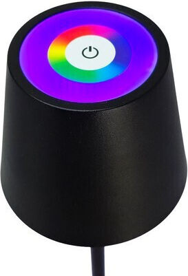 Powertech Διακοσμητικό Φωτιστικό LED RGB 11x11x38εκ.