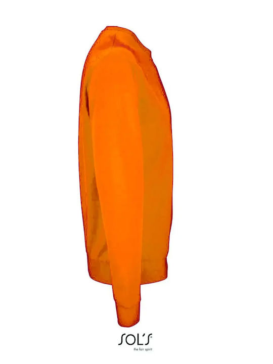 Sol's Columbia Unisex Long Sleeve Promotional Sweatshirt Orange