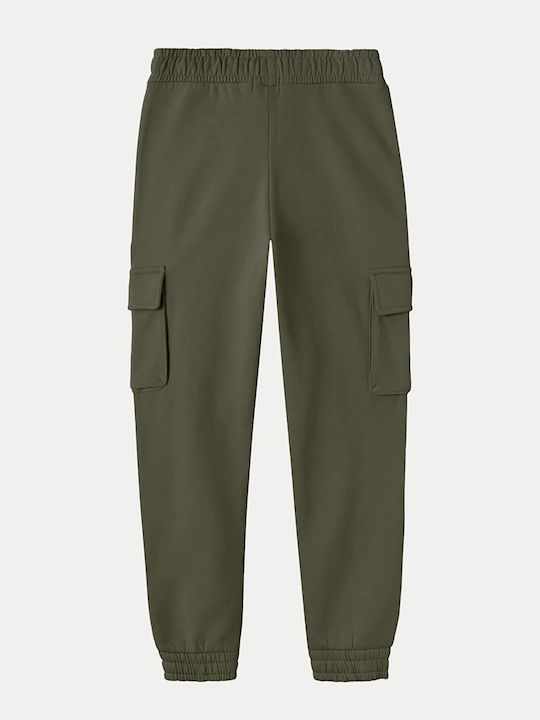 Kids Sweatpants Olive Night