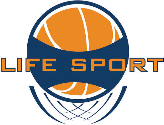Life Sport S021Α Adjustable Baskelball Hoop with Stand with Transport Wheels 230-305cm