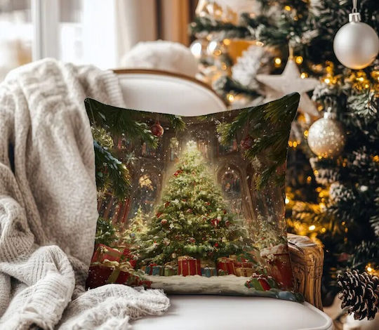 By Queen Limited Festive Edition Pillow Case Christmas Tree