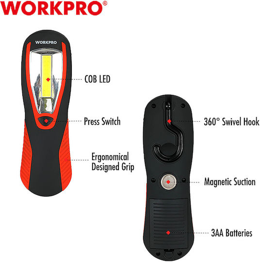 WorkPro Battery LED with Brightness up to 150lm