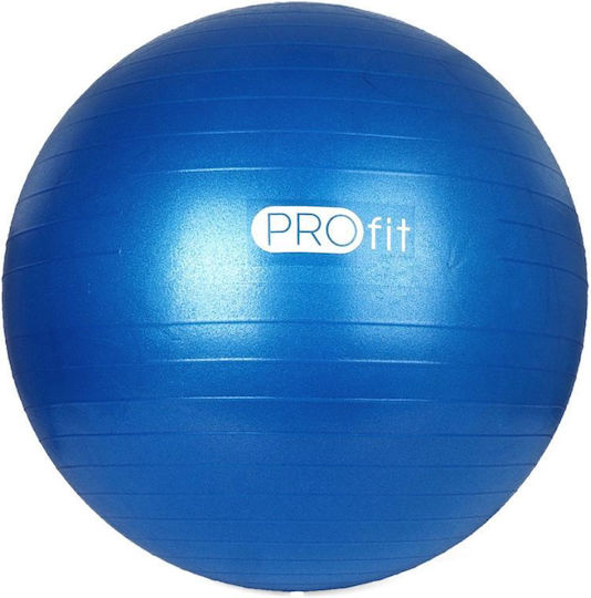 Profit 2102 Minge Pilates 65cm în culoare Albastru