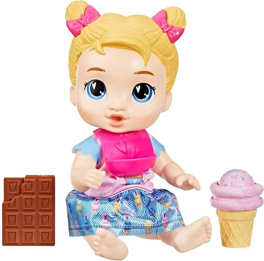 Hasbro Baby Alive Σετ με Μωρό Κούκλα Snacks για 3+ Ετών 10 εκ.