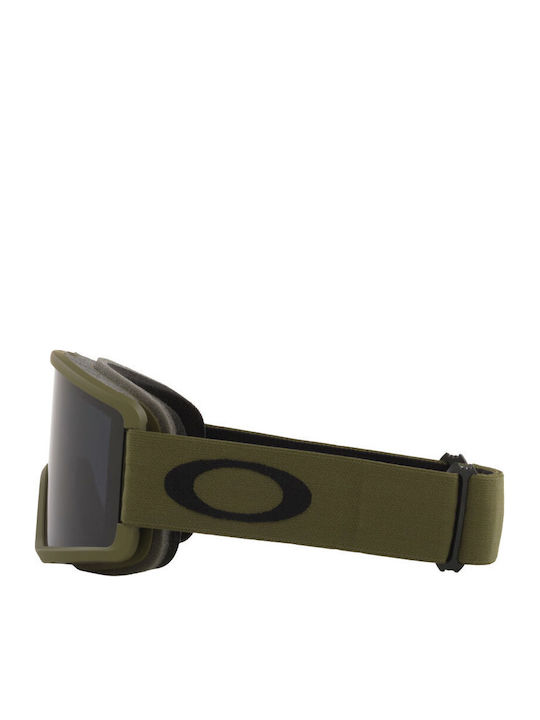 Oakley Snow Маска за ски и сноуборд за възрастни, сива, със сив тониран визьор