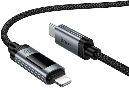 Hoco U148 USB-C to Lightning Cable 27W Μαύρο 1.2m