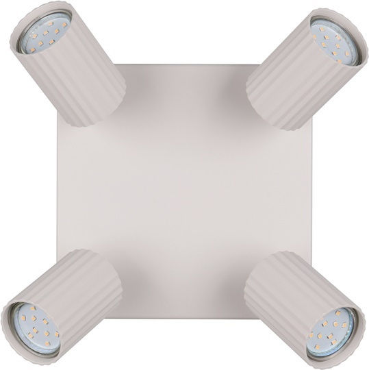 Trio Lighting Soka Spot with 4 Lights in Gray Color