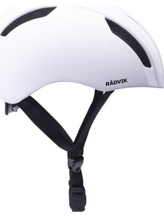Radvik Cască de Bicicletă Alb