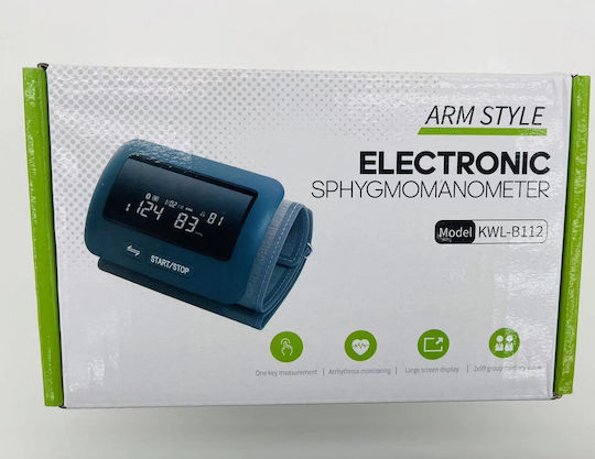 Electronic Arm Blood Pressure Monitor Automatic Measurement of Pressure & Pulse Accurate & Comfortable Monitoring at Home