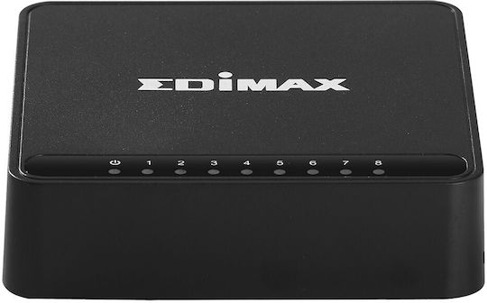 Edimax ES-3308P v2 Unverwaltet L2 Switch mit 8 Ports Ethernet und 8 SFP Ports