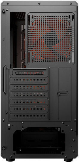 Cougar Duoface Pro RGB Геймърско бюро Midi Tower Компютърна кутия със страничен прозорец Черен