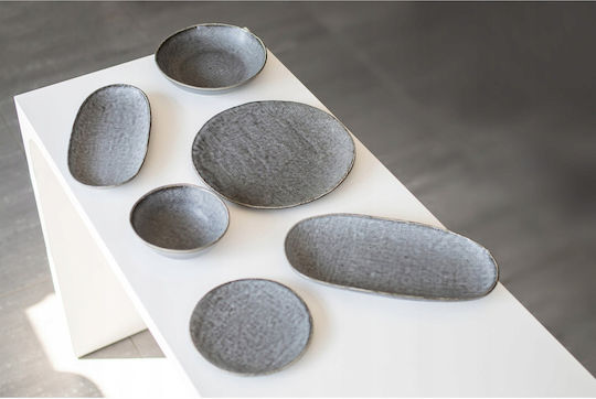 Lumarko Plate Shallow Oval 32x32cm