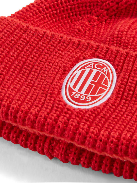 Beanie Unisex Beanie Gestrickt in Rot Farbe