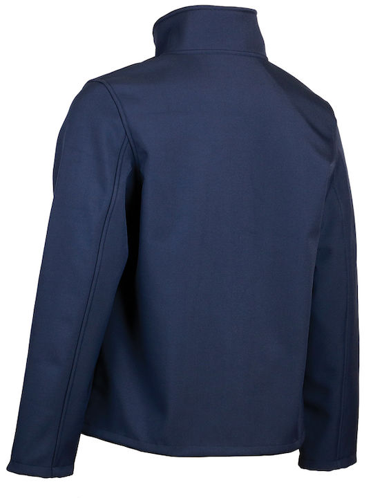 Fageo Jachetă de lucru Softshell Albastru marin