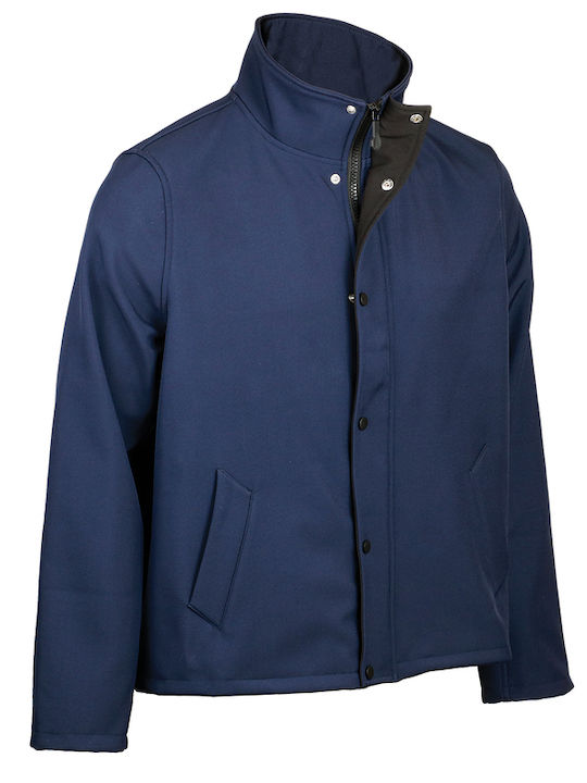 Fageo Jachetă de lucru Softshell Negru