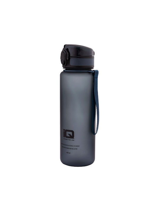 IQ Αθλητικό Παγούρι 600ml Μαύρο