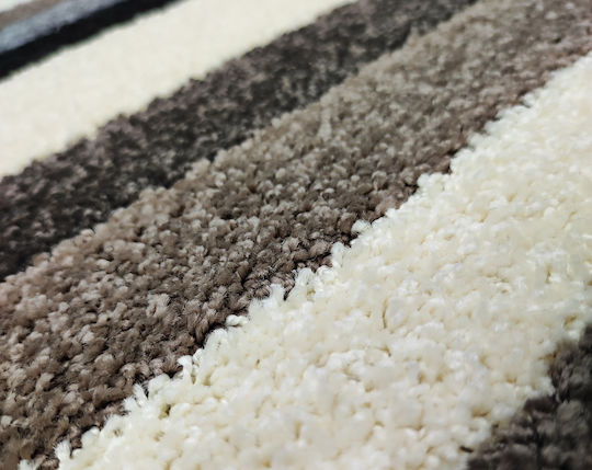 Nikotex Carpets Non-Slip Runner Stark Silver-Mocha 67x200