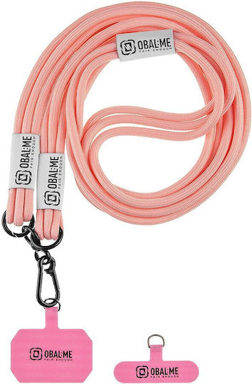 Obal:me Necktag Trio Rope Mobile Phone Pink