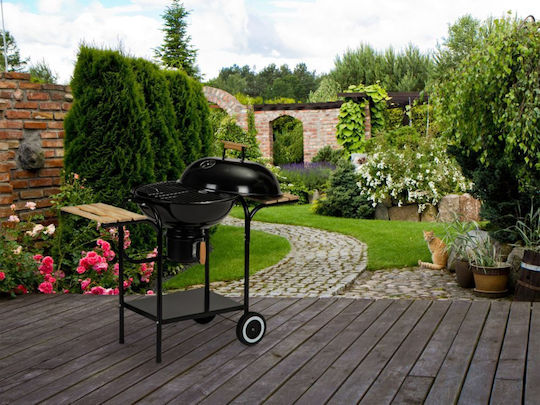 Grătar cu Cărbuni cu Capac 40cmx40cm