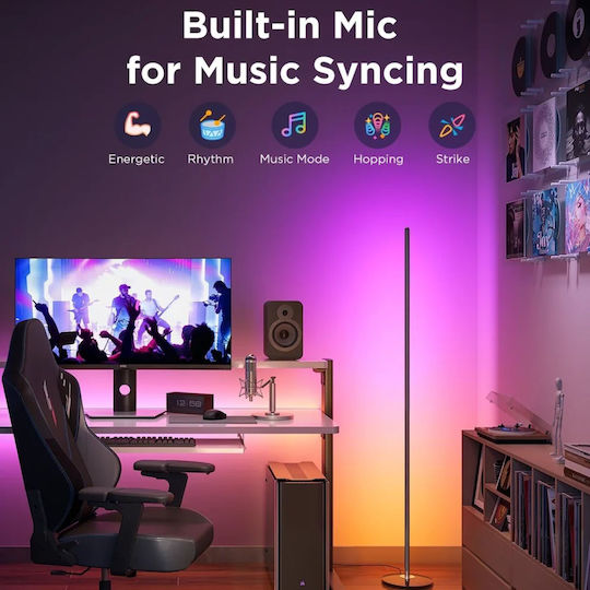 Govee LED Стояща Лампа Wi-Fi/Bluetooth H8076
