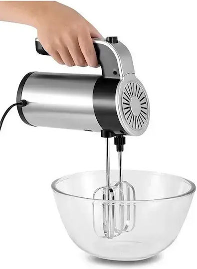 Sokany Mixer mit Inox Schüssel Schwarz 250W