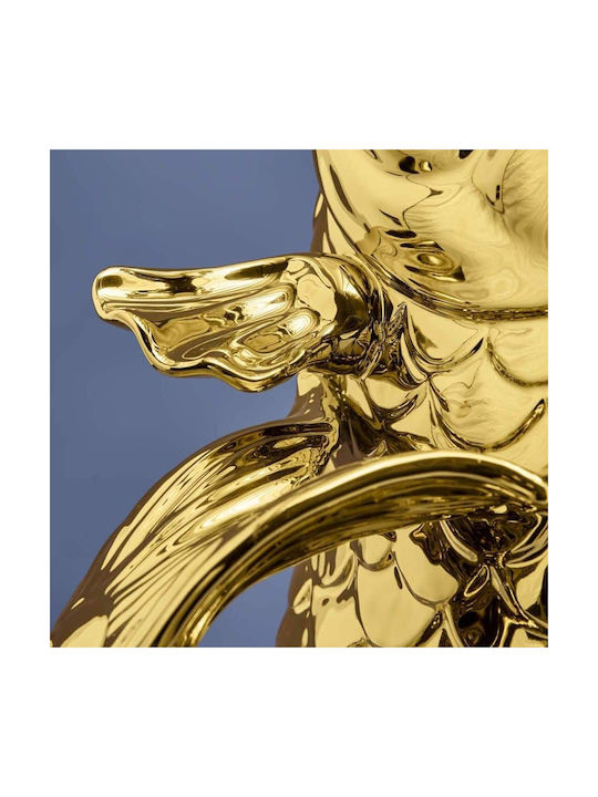 Werner Voss Decorative Vase Gold