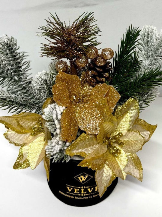 Velve Crăciun Decorativ Floare