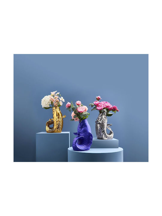Werner Voss Decorative Vase Gold