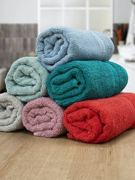 Lino Home Set Prosoape de Baie 2 buc Marea Ciel Greutate 480gr/m²
