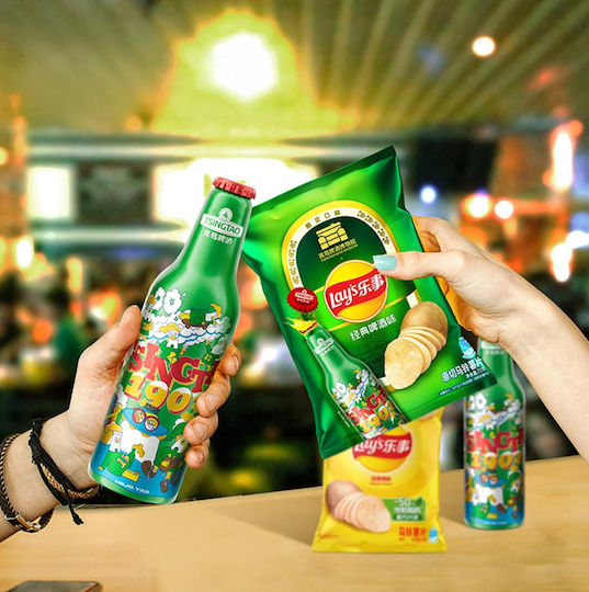 Lays City Limited Edition Classic Tsingtao Beer Flavor Potato Chips 70g