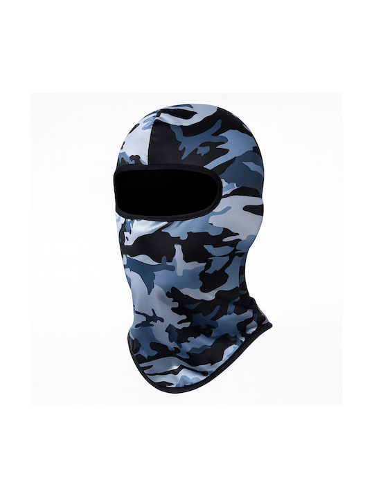 Fixato Camouflage Balaklava Unisex UV-Schutz Elastisches Atmungsaktives Material Einheitsgröße Schatten Grau
